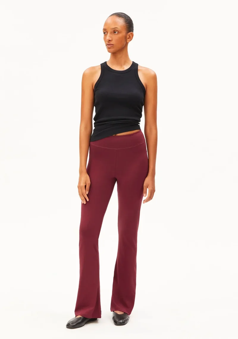 ARMEDANGELS Rehmaa Leggings velvet red