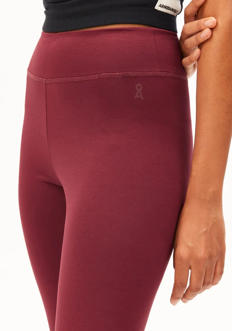 ARMEDANGELS Rehmaa Leggings velvet red