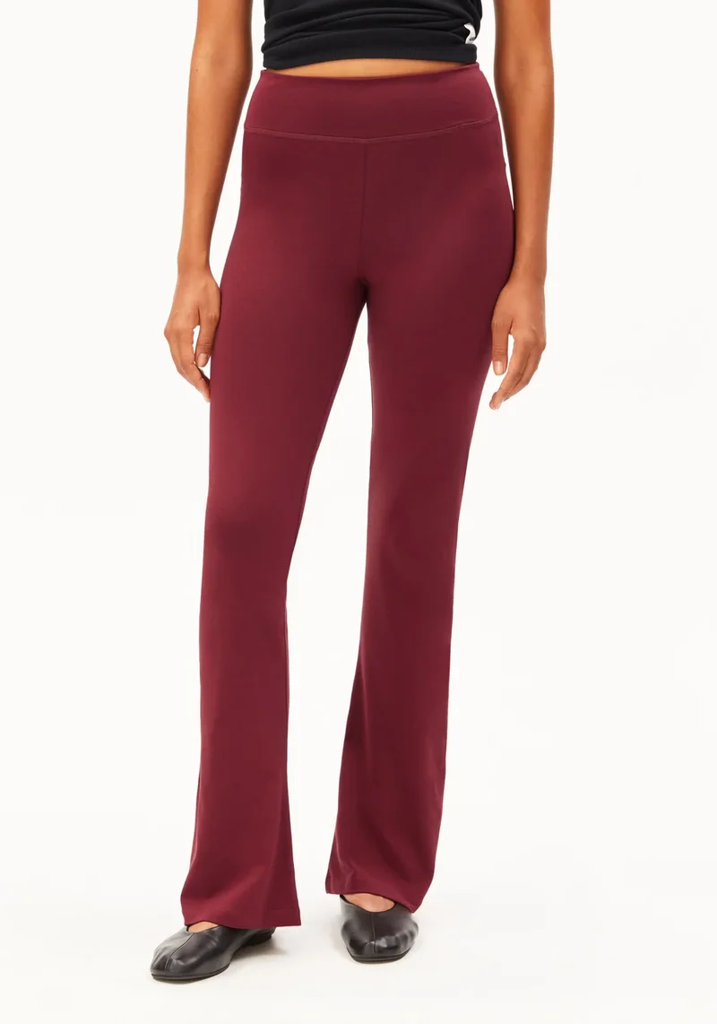 ARMEDANGELS Rehmaa Leggings velvet red
