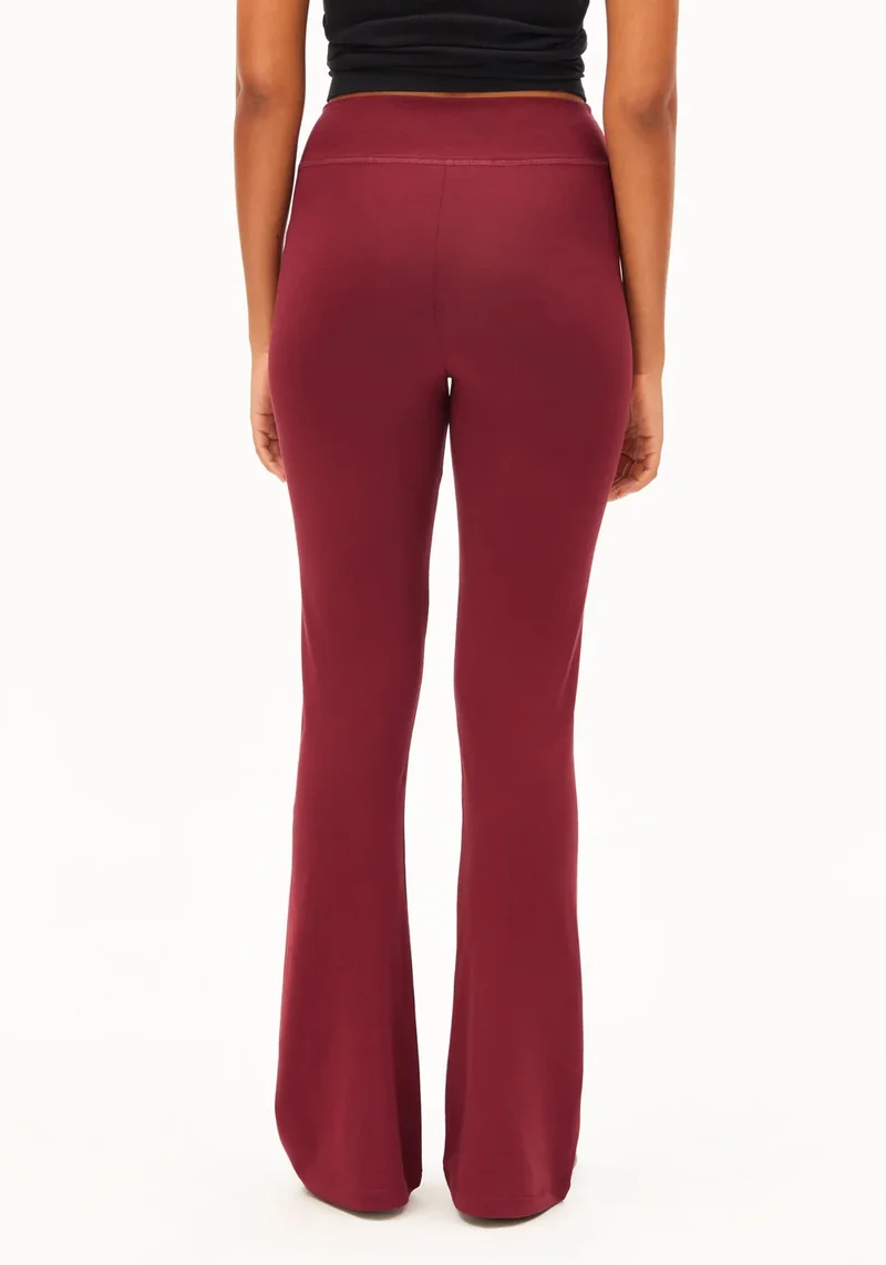 ARMEDANGELS Rehmaa Leggings velvet red