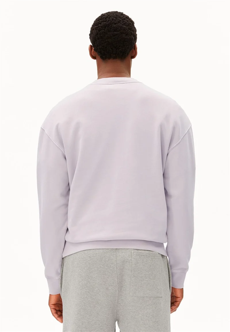 ARMEDANGELS Iconic Å Gmt Dye Sweatshirt moonlit lilac washed