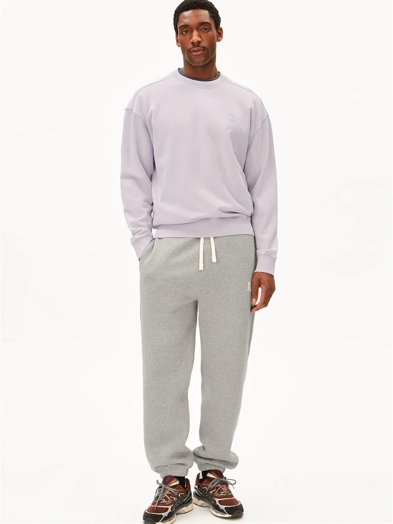 ARMEDANGELS Iconic Å Gmt Dye Sweatshirt moonlit lilac washed