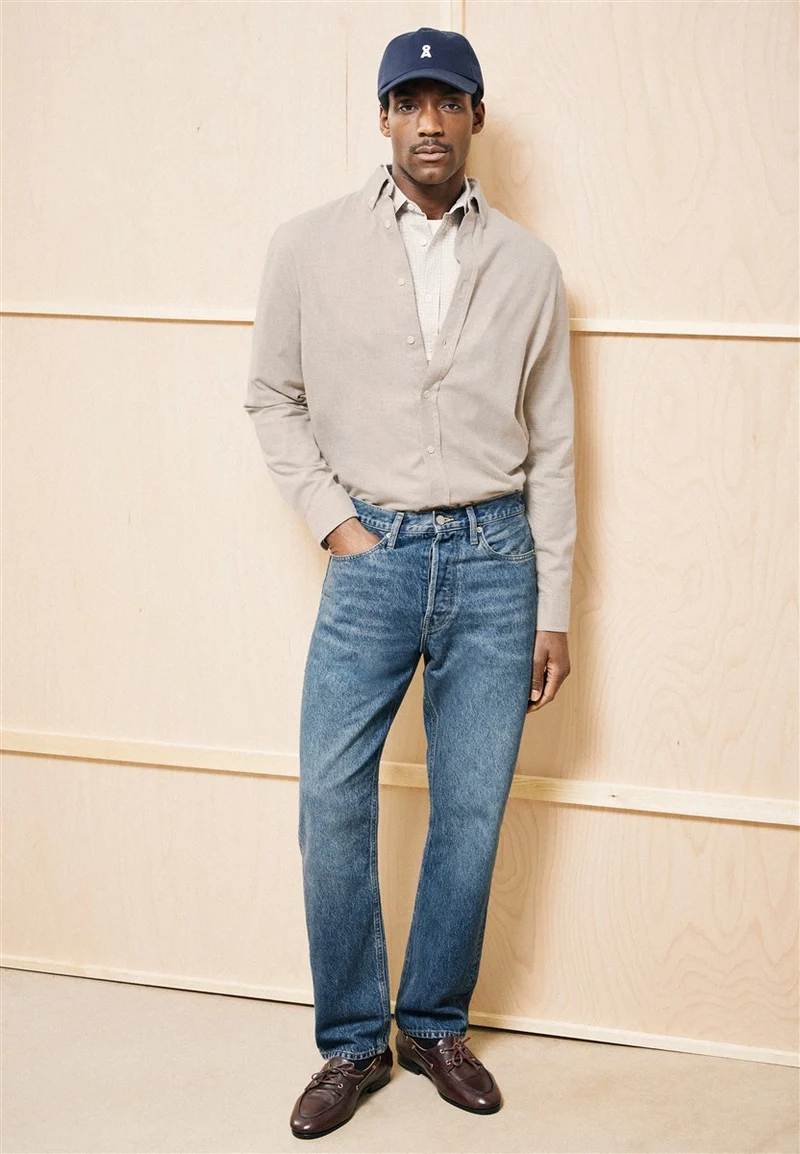 ARMEDANGELS Araamo Flannel Shirt honey reed