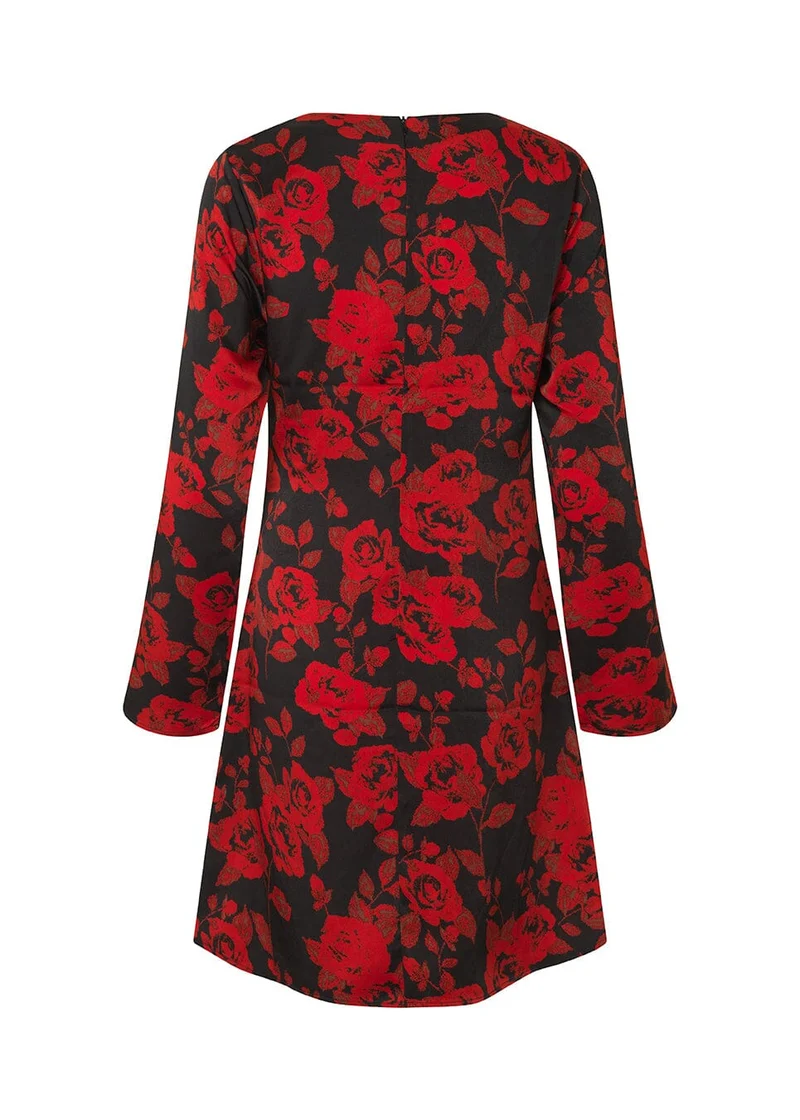 Modström - Ruthiemd Print Dress 58800 - 11967 - Racing Rose