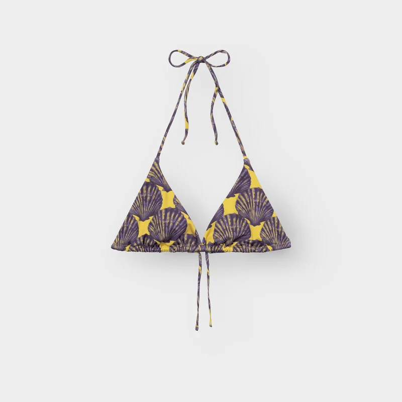 DEDICATED Bikini Top Yxlan Seashell Multi Color