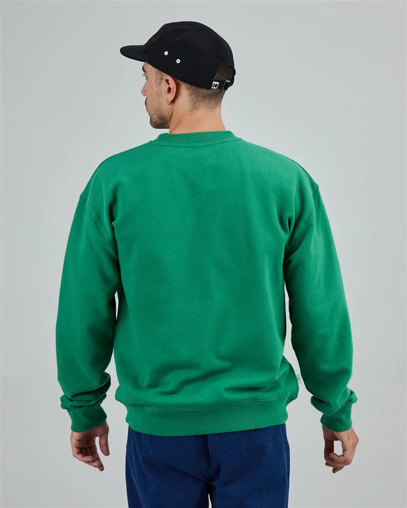BRAVA Asis Percales Daisy Sweatshirt green