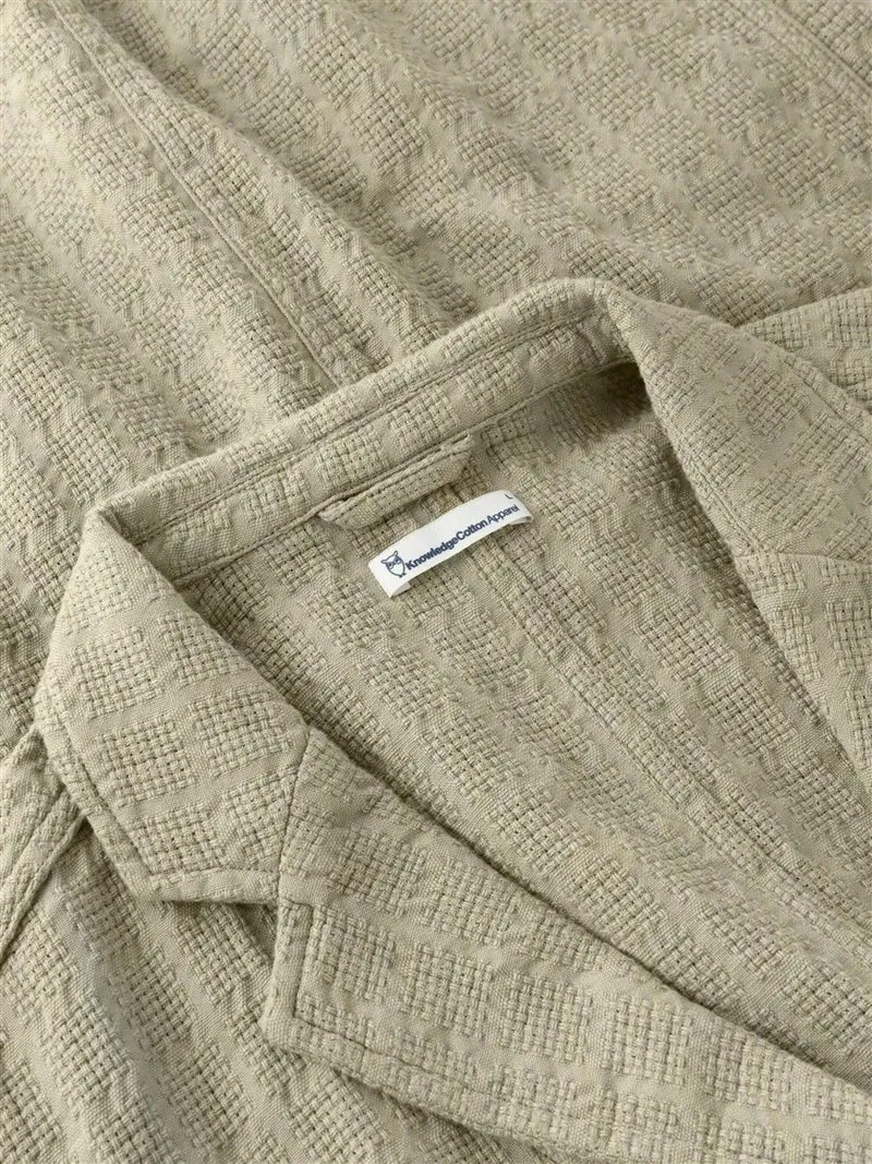 KNOWLEDGE COTTON APPAREL Structure Blazer twill