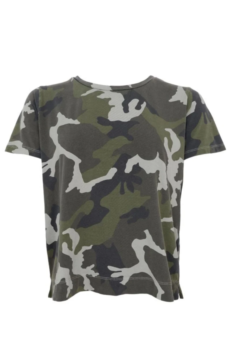 Black Colour - Bczelda S/S T-Shirt 40885 - Shirts - Army Camouflage