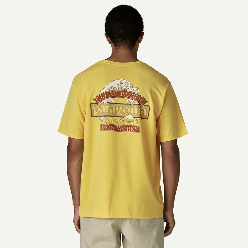 PATAGONIA Men's Great Waves Responsibili-Tee® shore blue