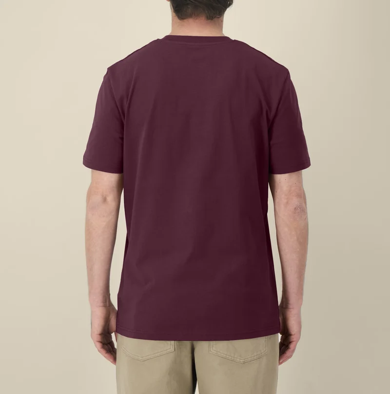 FAIRFITTERS Basic T-Shirt Unisex 2.0 deep plum