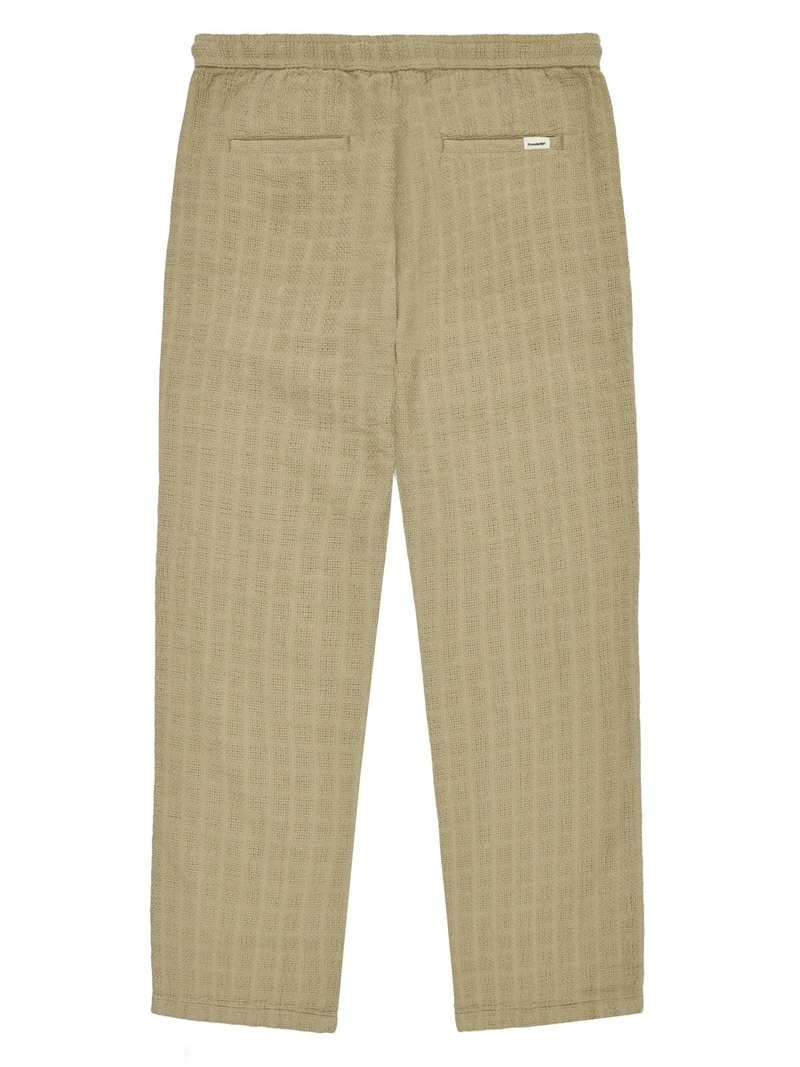 KNOWLEDGE COTTON APPAREL Fig Loose Structure Pants twill