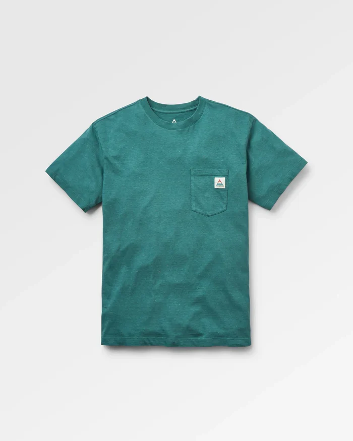 PASSENGER Heritage Recycled Relaxed Fit T-Shirt deep ocean marl