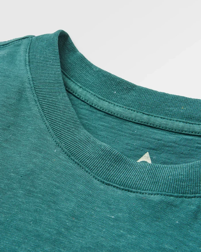 PASSENGER Heritage Recycled Relaxed Fit T-Shirt deep ocean marl