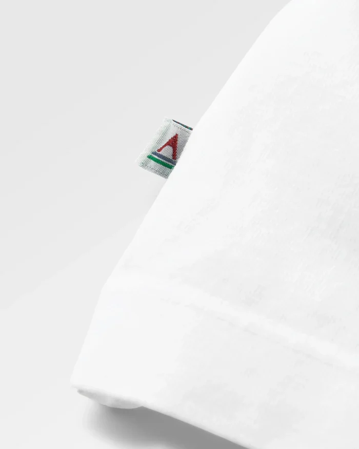 PASSENGER Laidback Recycled Cotton Relaxed Fit T-Shirt white