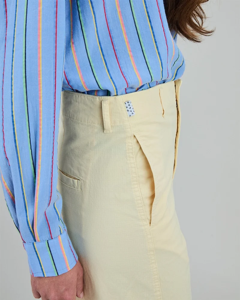 BRAVA Barrel Pants cream