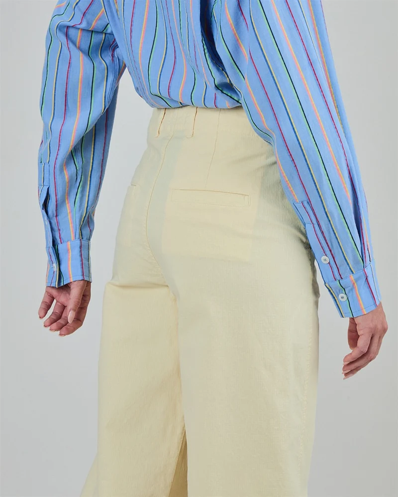 BRAVA Barrel Pants cream