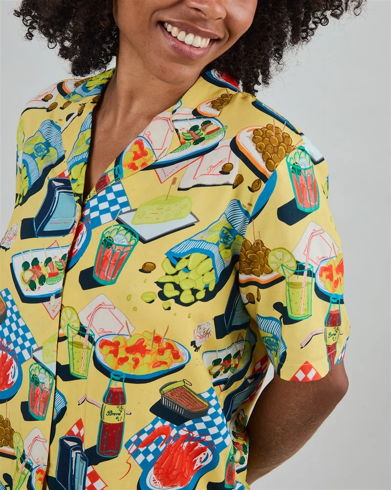 BRAVA Chiringuito Aloha Blouse yellow