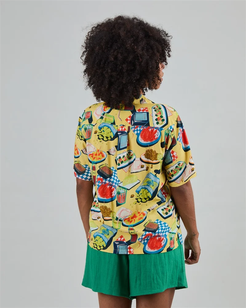 BRAVA Chiringuito Aloha Blouse yellow