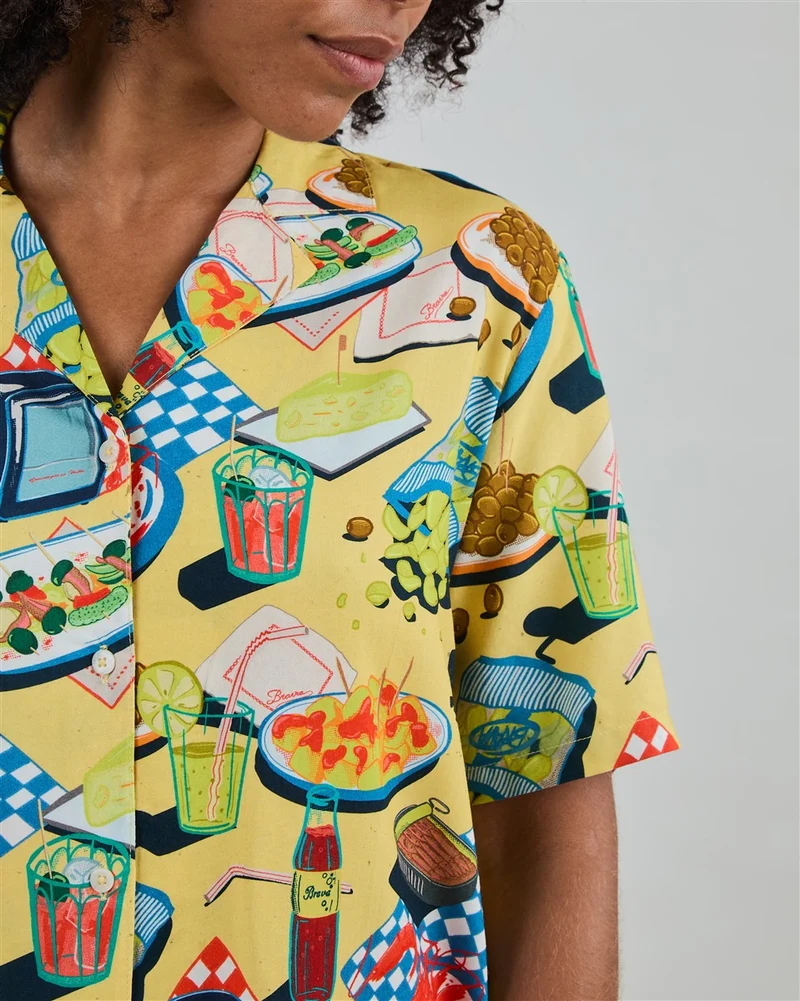 BRAVA Chiringuito Aloha Blouse yellow
