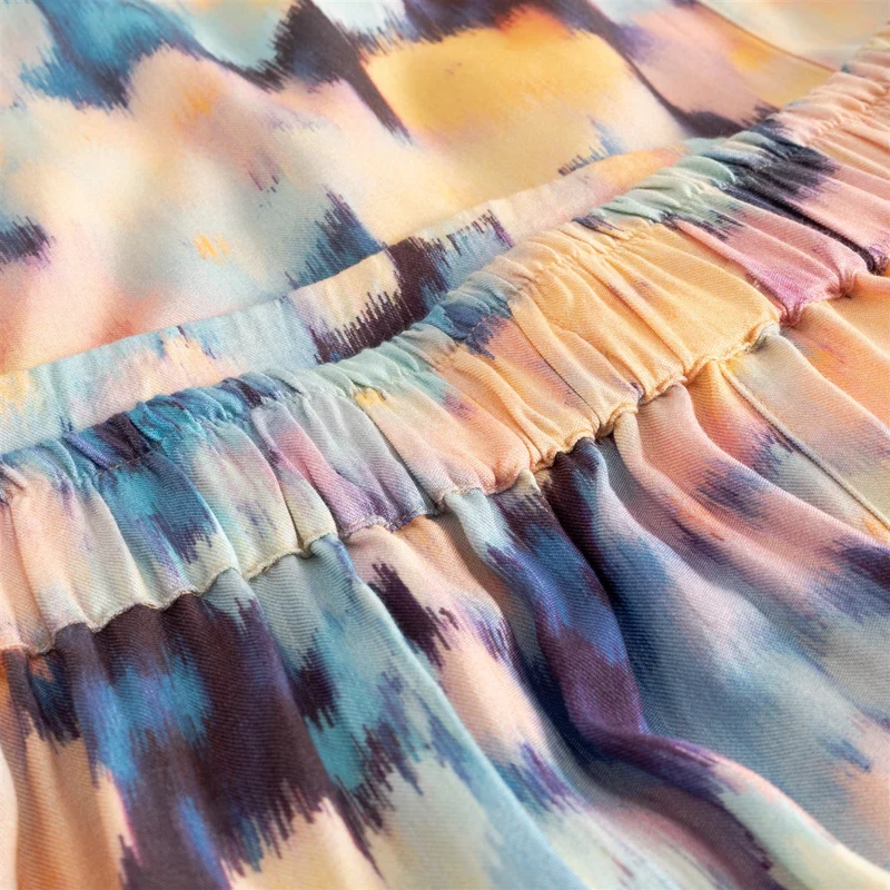 DEDICATED Pants Ale Ikat Field Multi Color