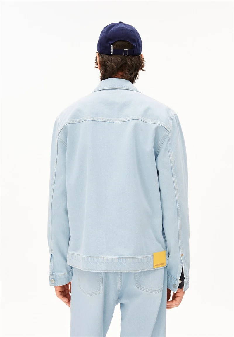 ARMEDANGELS Harrington Denim Jacket ice blue