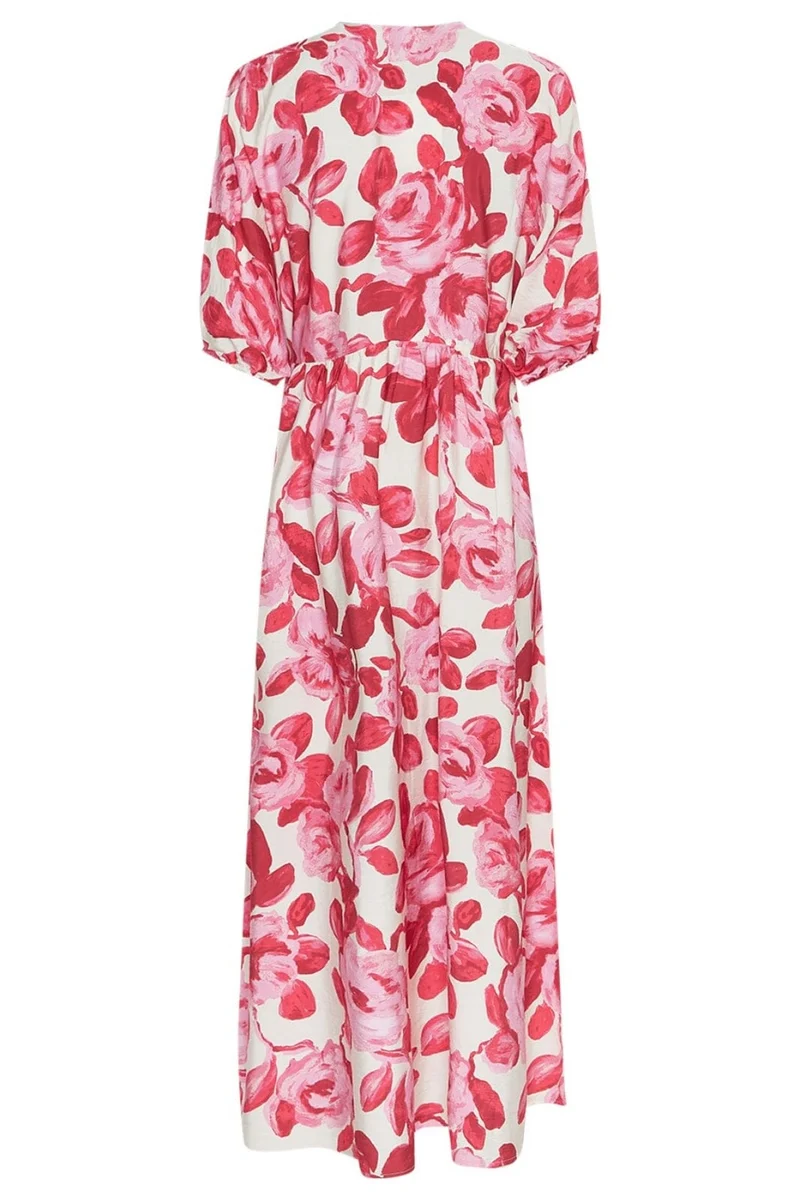 MSCH Copenhagen - Mschedrina 2/4 Dress 19099 - Red Rose Flower