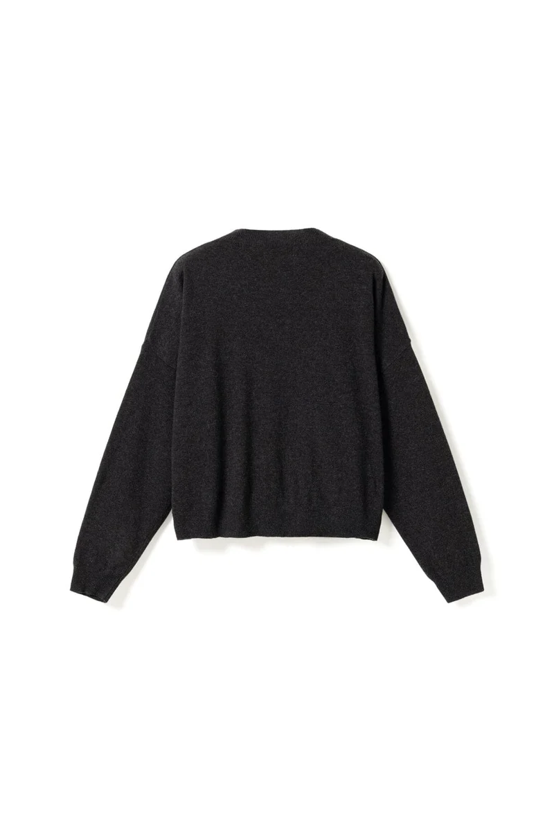 Noella - N-Marly Knit 16880001 - 019 - Dark Grey Melange