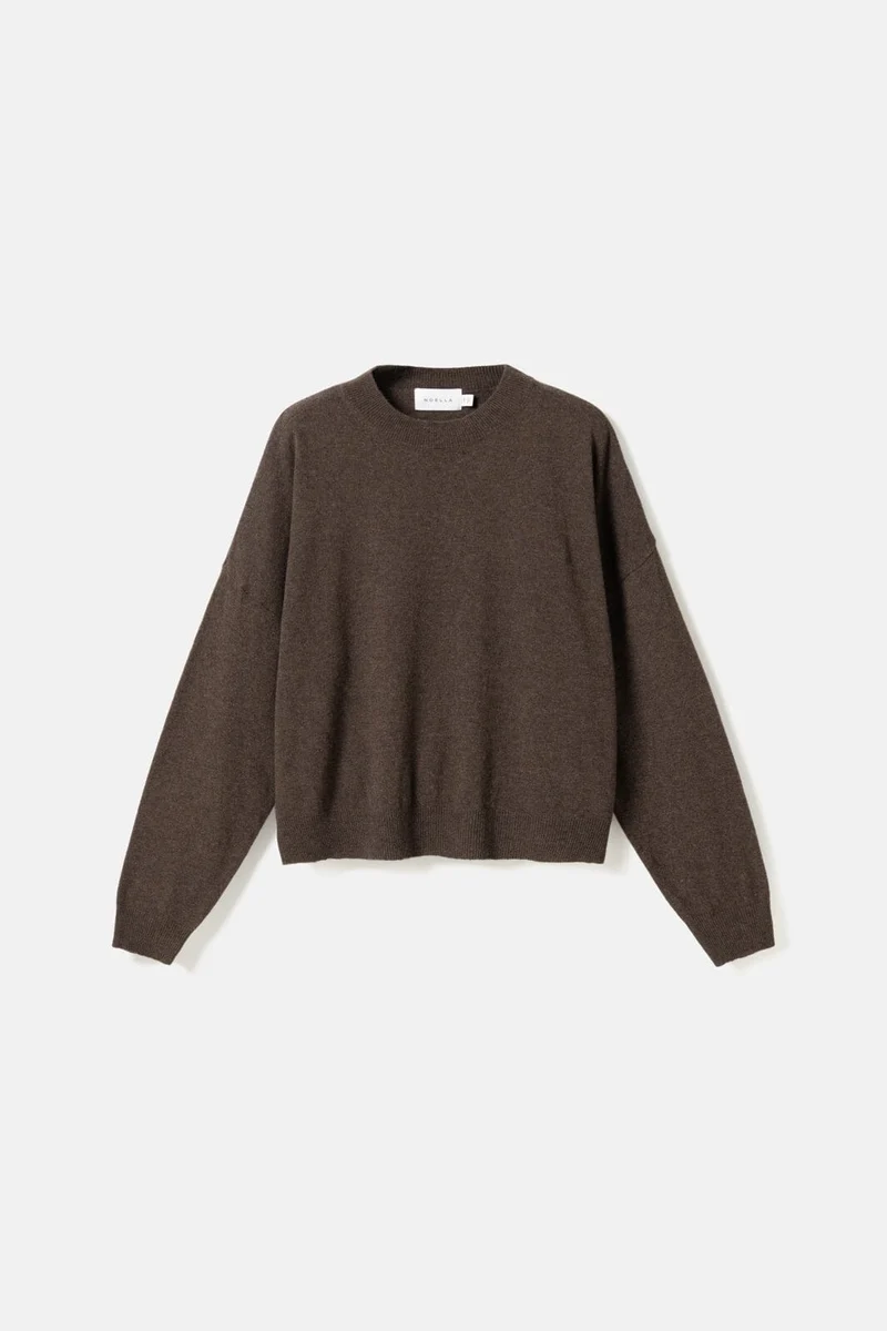 Noella - N-Marly Knit 16880001 - 1372 - Brown Melange