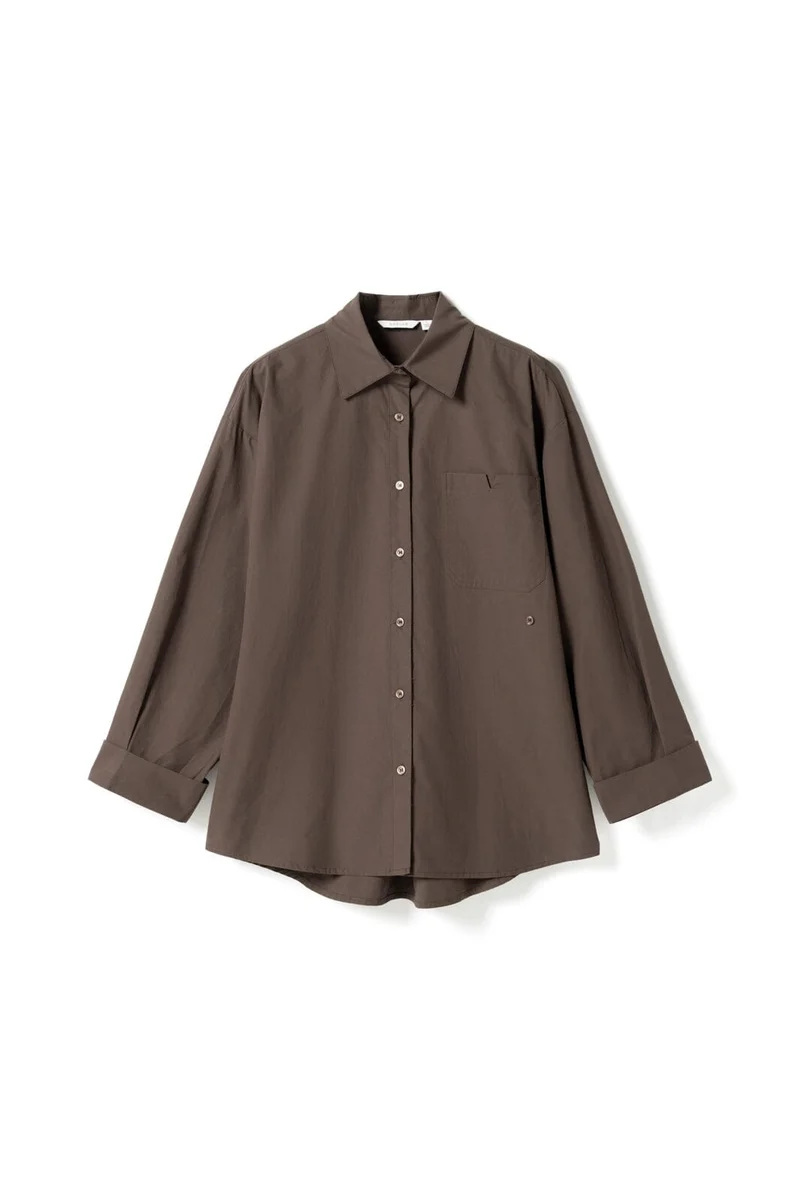 Noella - N-Marlonette Shirt 16620002 - 674 - Chocolate