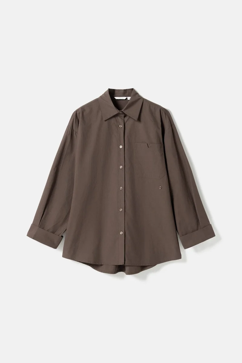Noella - N-Marlonette Shirt 16620002 - 674 - Chocolate