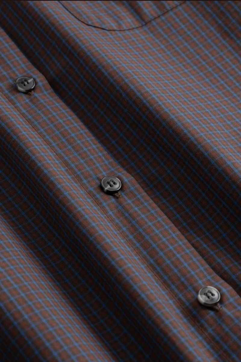 Noella - N-Marlon Shirt 16350001 - 1498 - Deshay Burgundy Check
