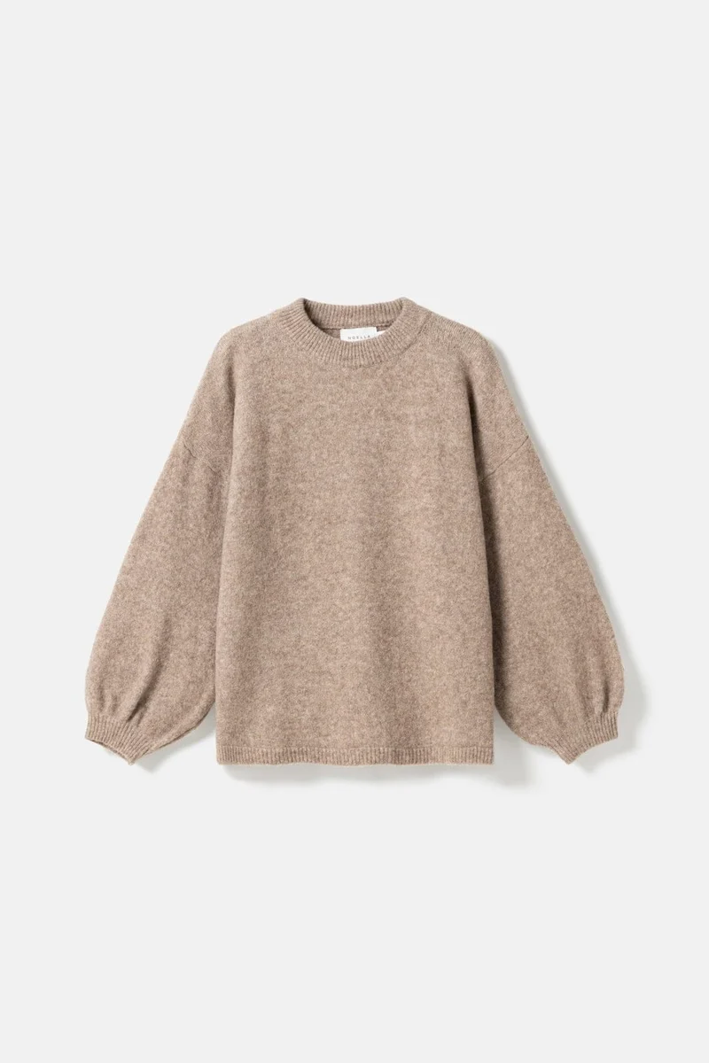 Noella - N-Marjo Knit 16840001 - 969 - Sand Melange