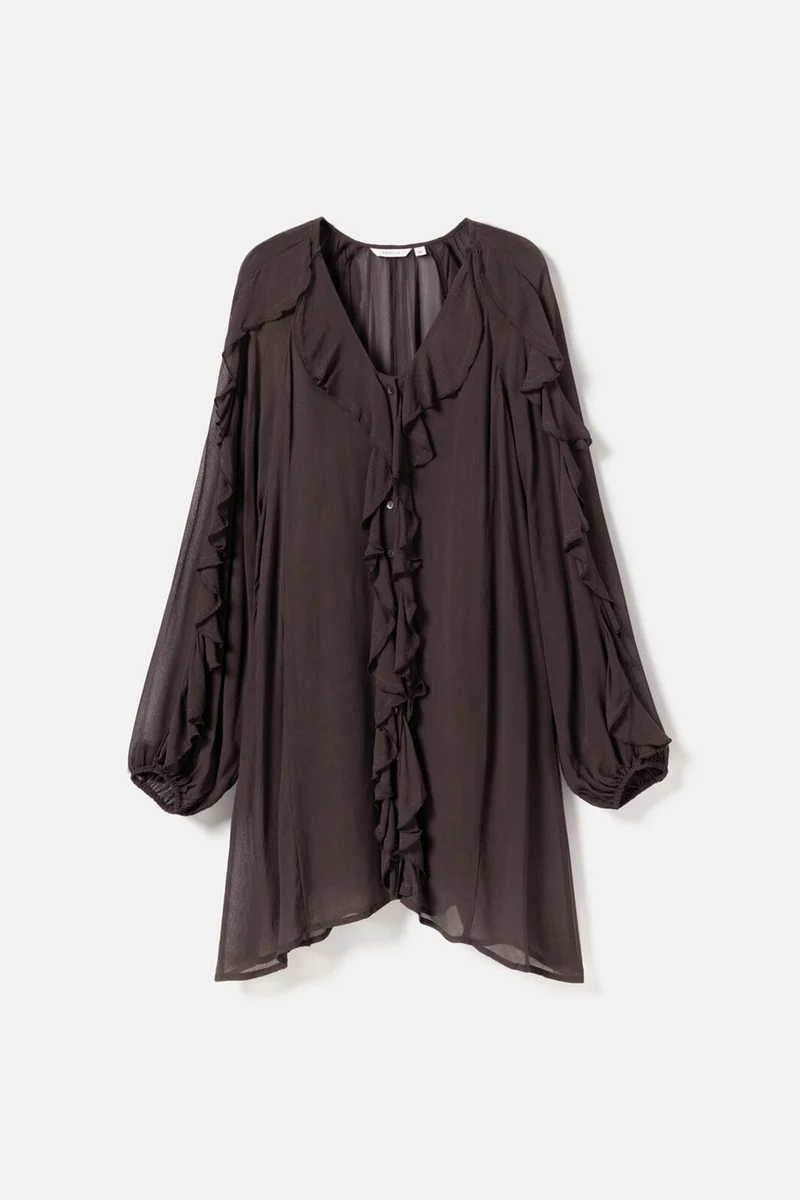 Noella - N-Marinella Dress 14230007 - 674 - Chocolate
