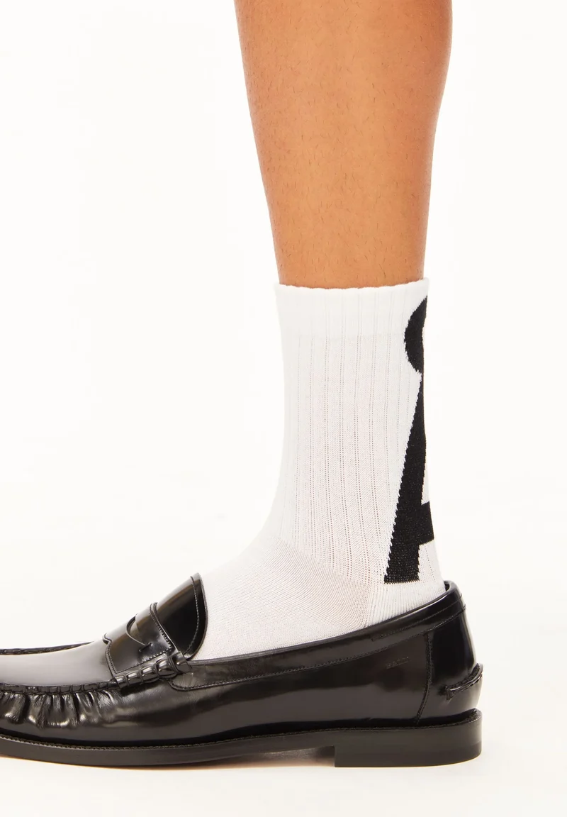 ARMEDANGELS Saamus Short Socks W white-black