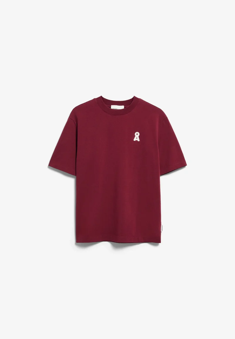 ARMEDANGELS Iconic Å Tarjaa T-Shirt velvet red
