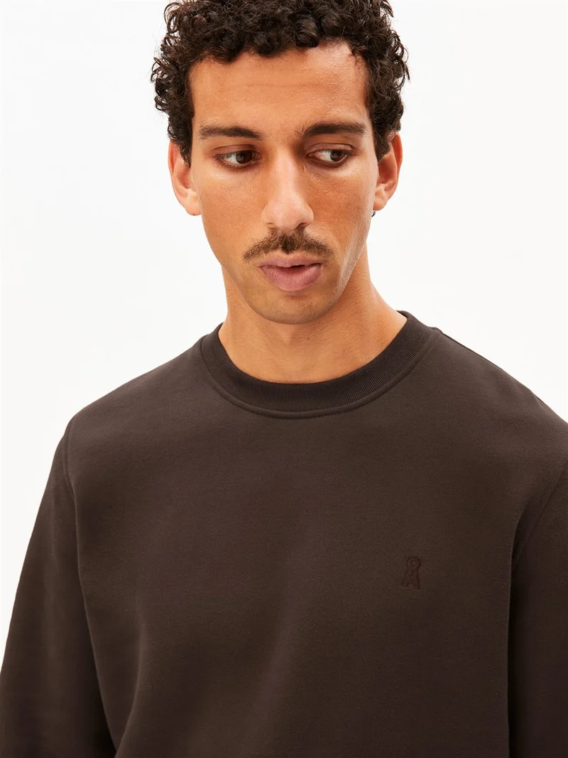 ARMEDANGELS Baaro Fleece Sweatshirt claystone