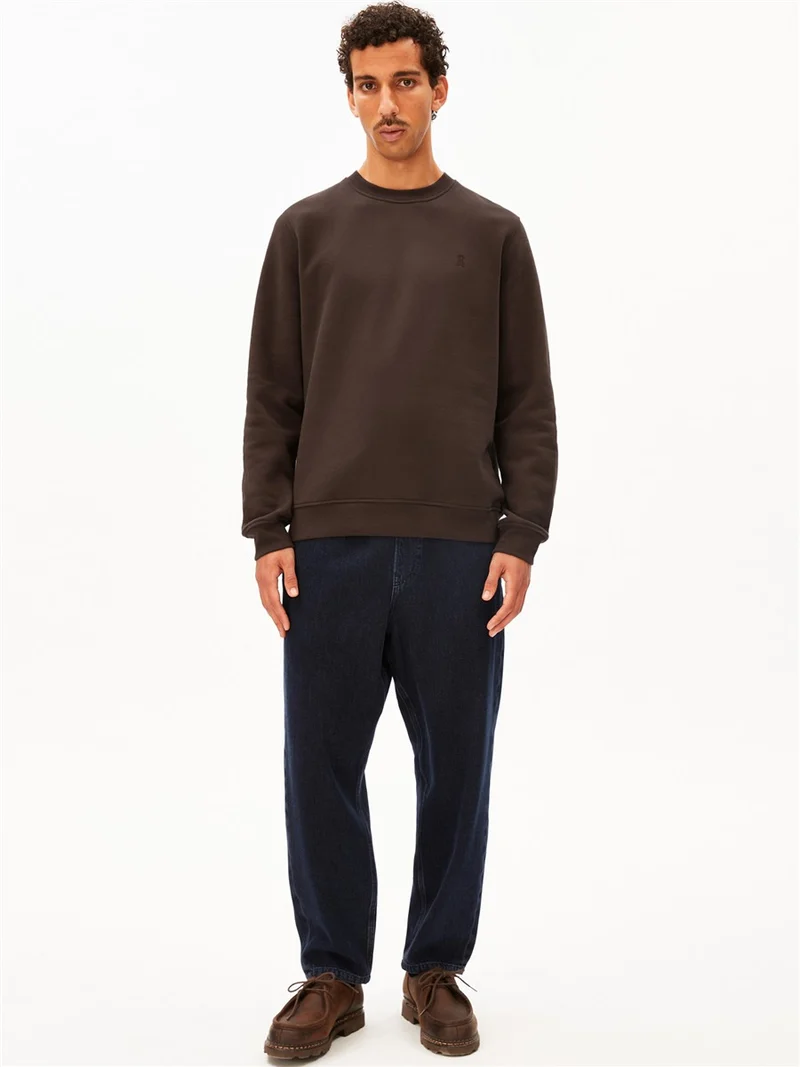 ARMEDANGELS Baaro Fleece Sweatshirt claystone