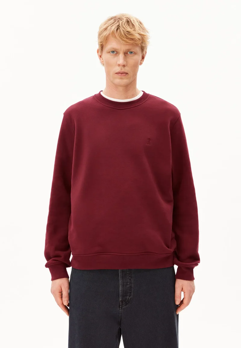 ARMEDANGELS Baaro Fleece Sweatshirt velvet red