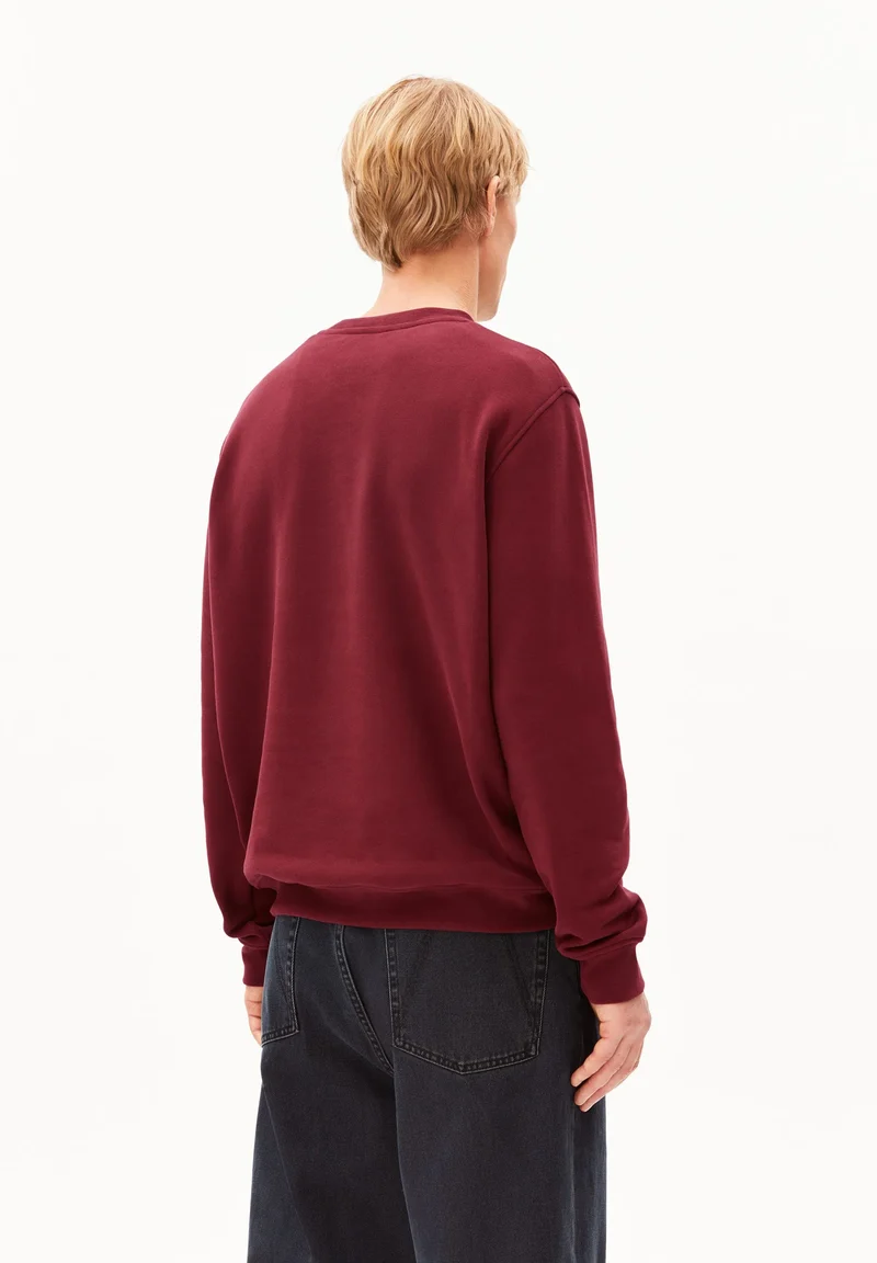 ARMEDANGELS Baaro Fleece Sweatshirt velvet red
