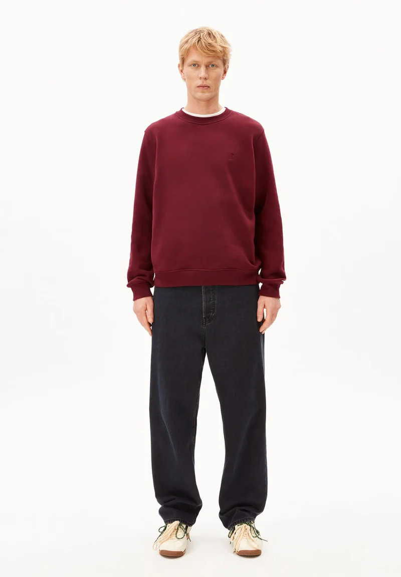 ARMEDANGELS Baaro Fleece Sweatshirt velvet red