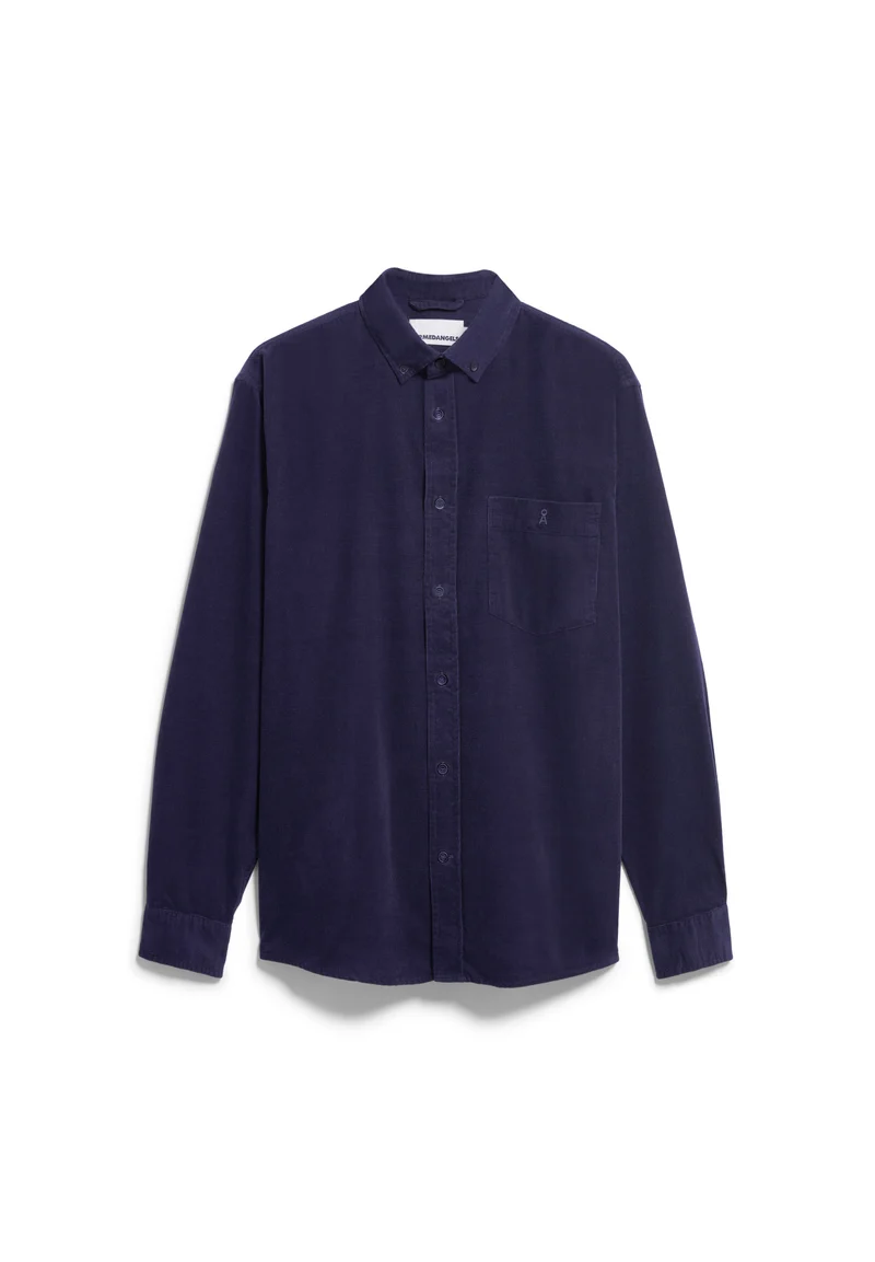 ARMEDANGELS Corduroy Longsleeve Shirt tinted navy
