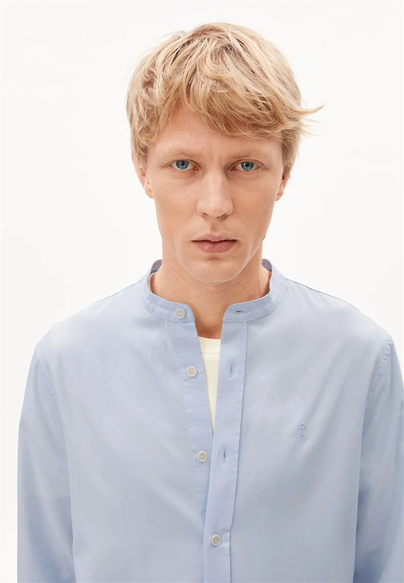 ARMEDANGELS Tomaasas Longsleeve Shirt soft blue