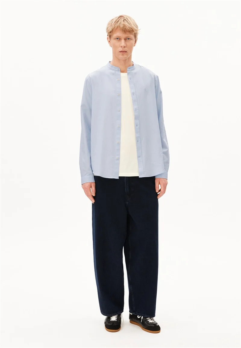 ARMEDANGELS Tomaasas Longsleeve Shirt soft blue