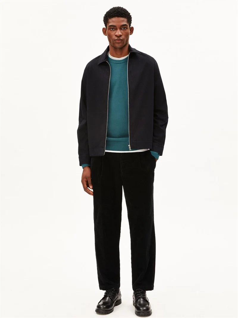 ARMEDANGELS Structure Zip Jacket black