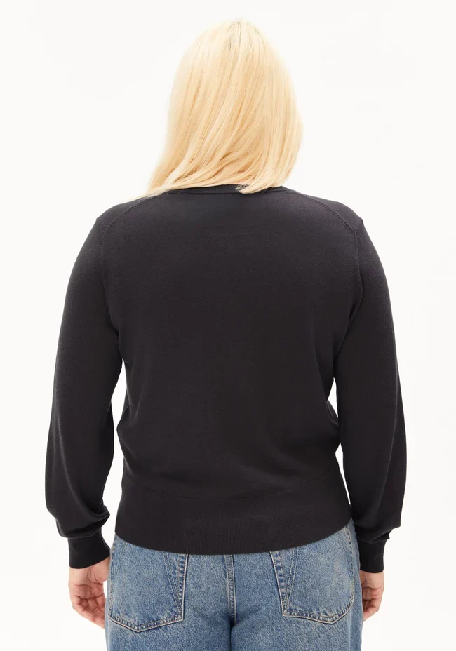 ARMEDANGELS Fine Knit Sweater dark steel