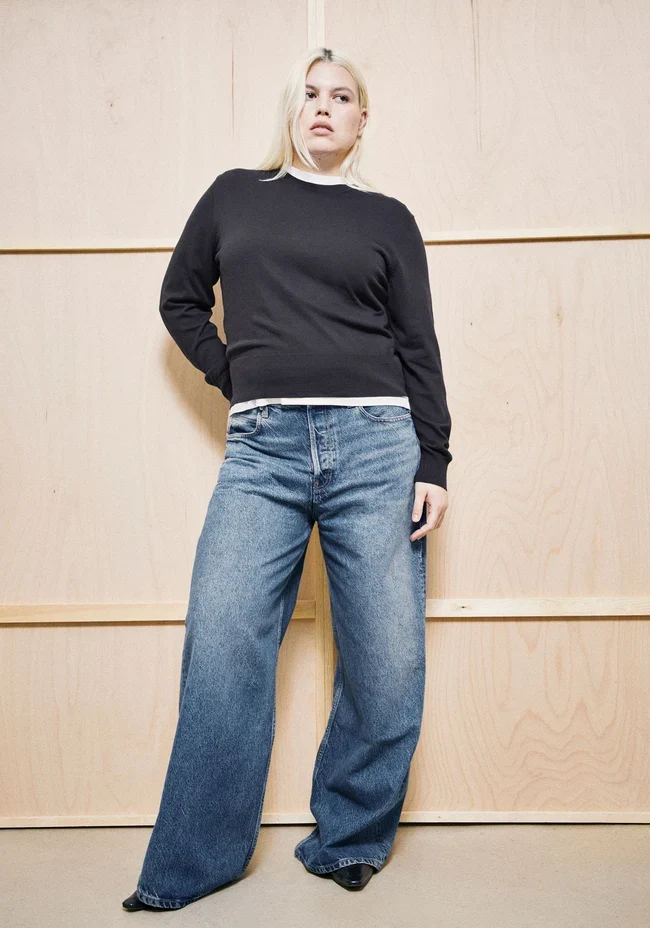 ARMEDANGELS Fine Knit Sweater dark steel