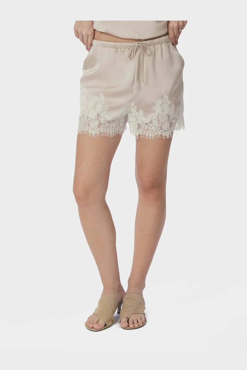 Neo Noir - Siena Lace Shorts 167813 - 720 - Champagne