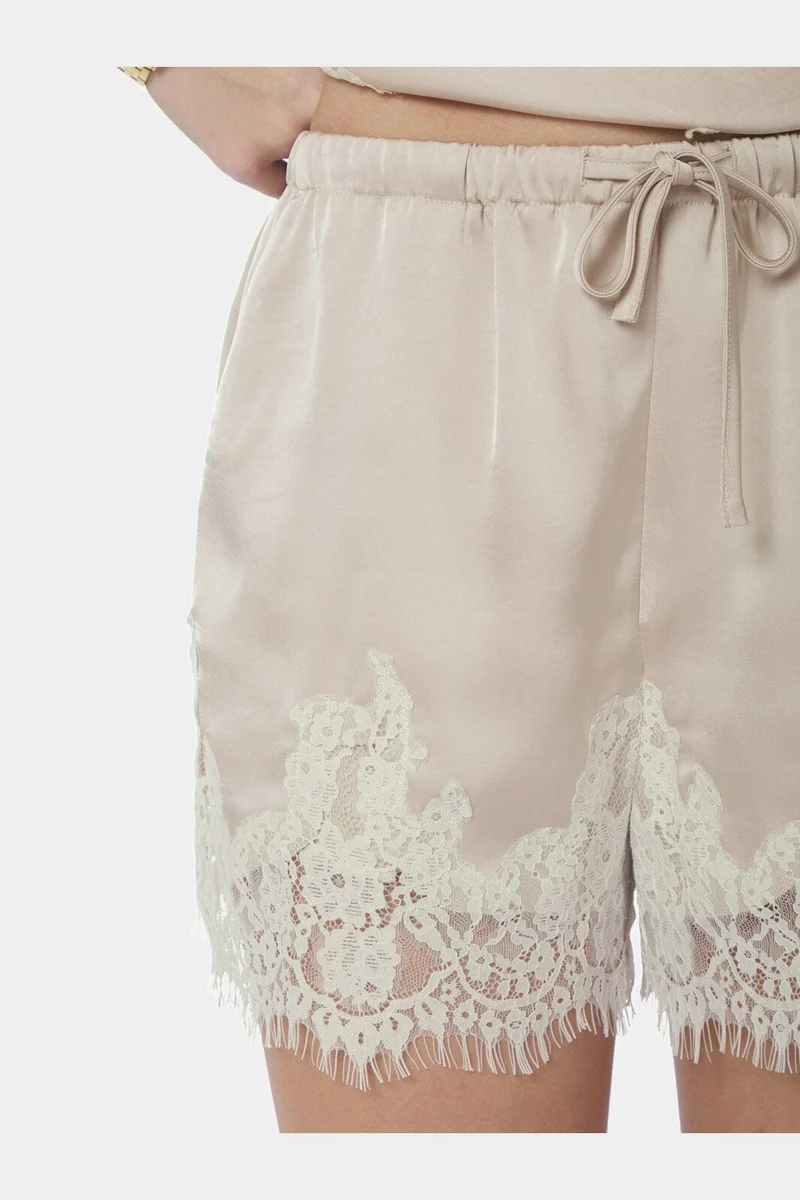 Neo Noir - Siena Lace Shorts 167813 - 720 - Champagne