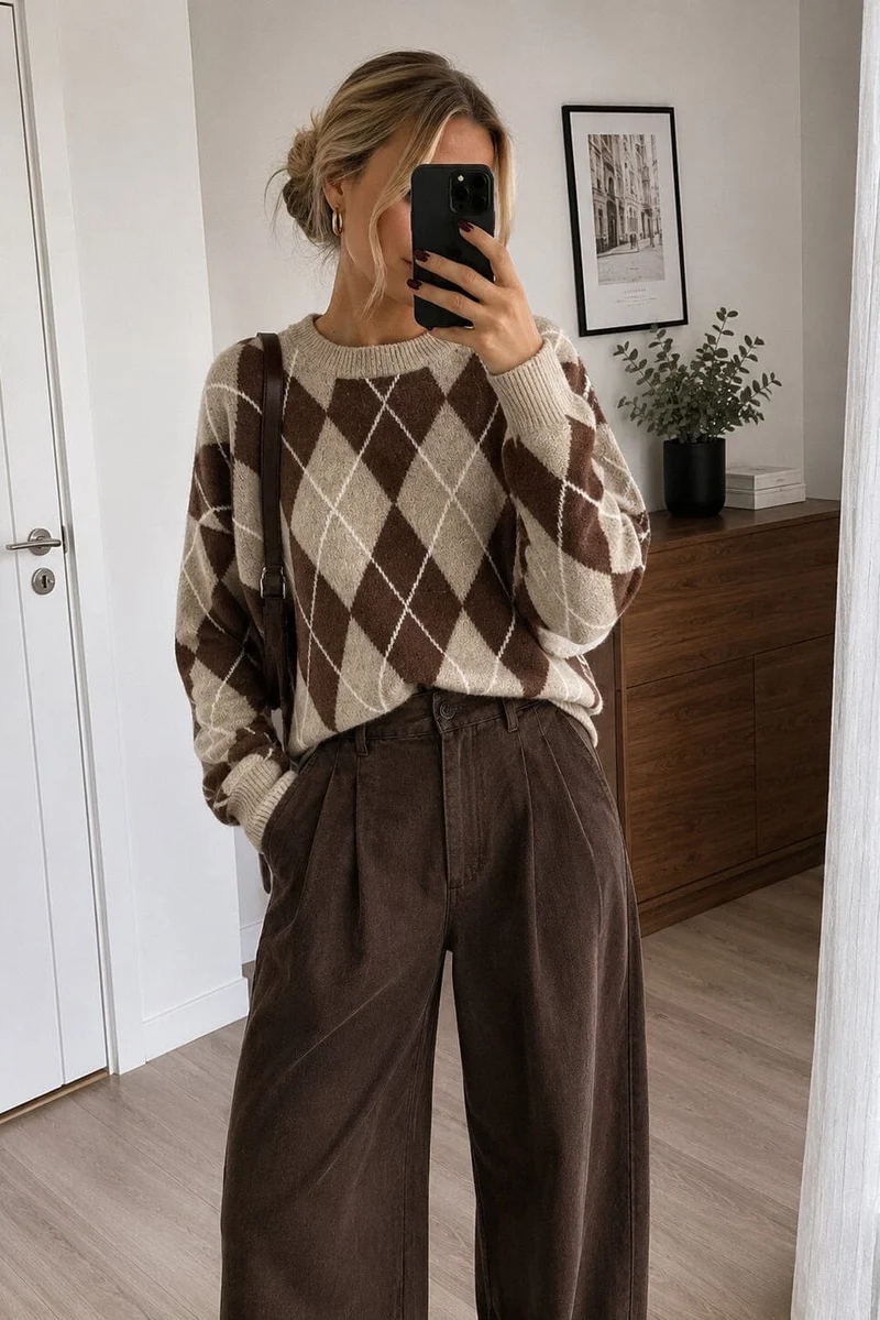 A-Bee - Amara Knit - Brown