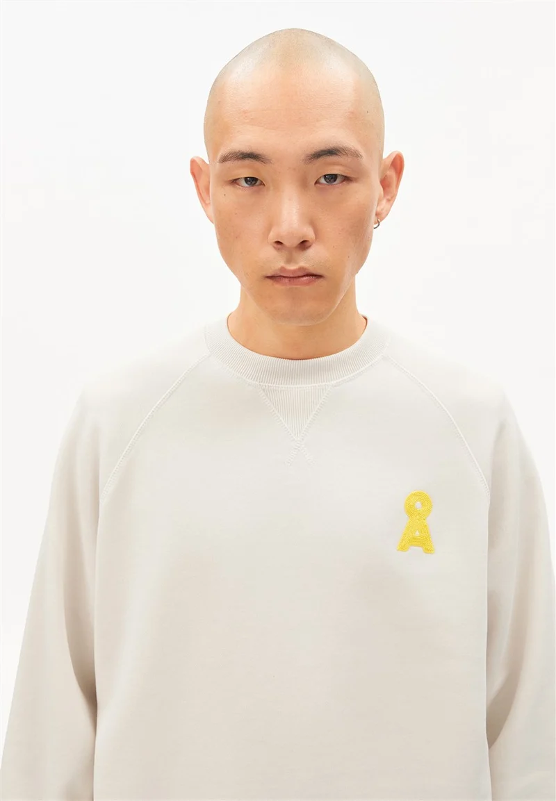 ARMEDANGELS Iconic Å Mel Loop Sweatshirt pure